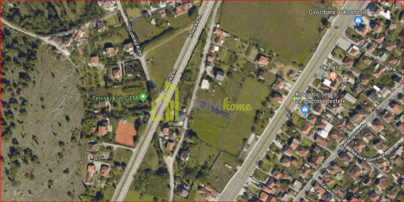 Plac 3145m2, Pod Goricom