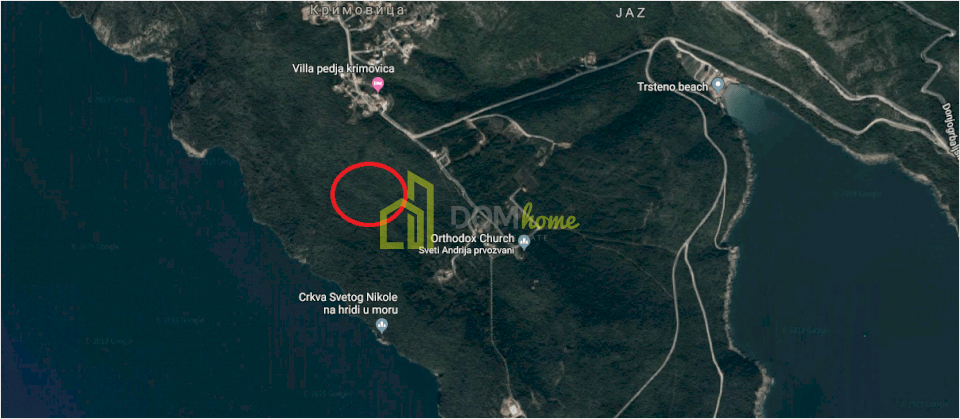 Plac 290m2, Krimovica