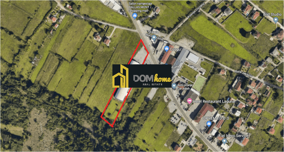 Plac 4586m2, Zabjelo