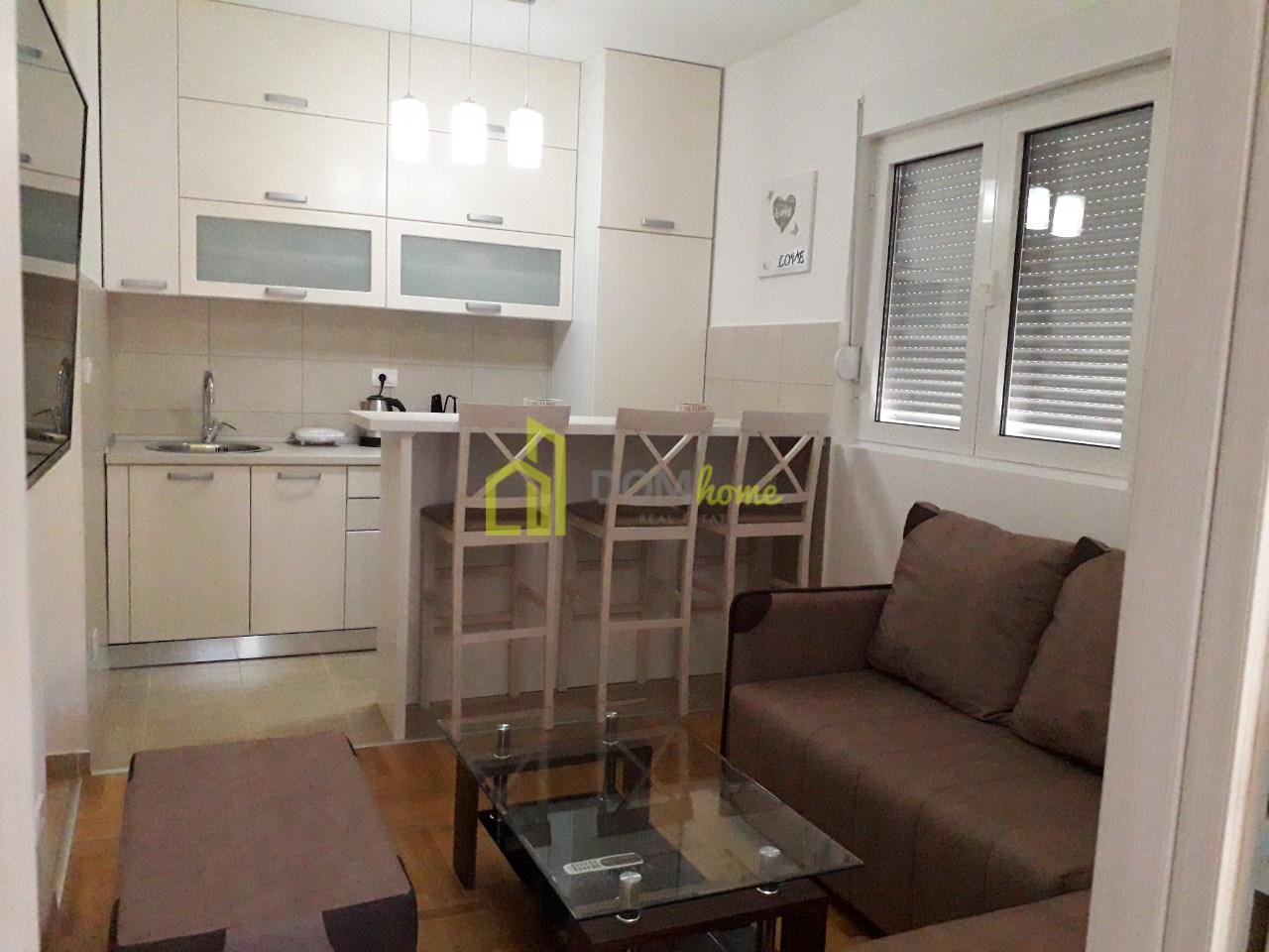 Jednosoban stan 40m2, Budva