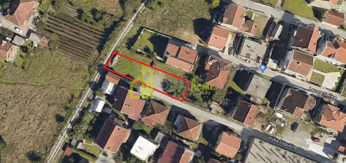 Plac 550m2, Zelenika