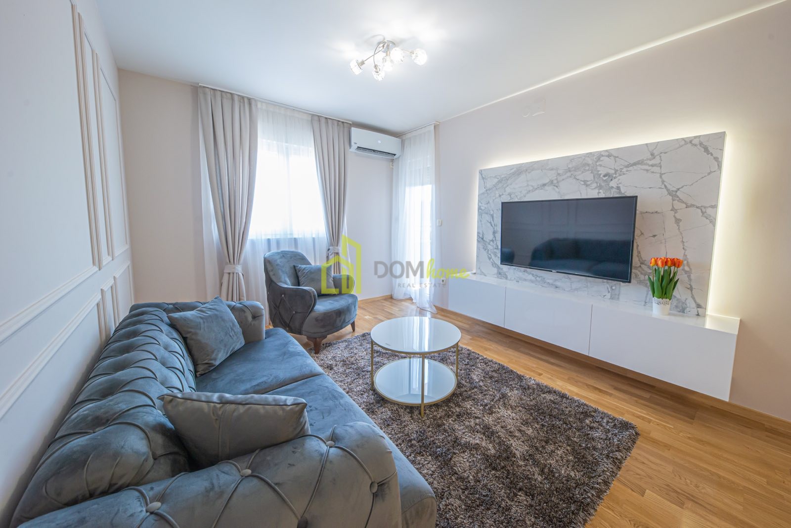 Двухкомнатная квартира 44м2, Сити кей