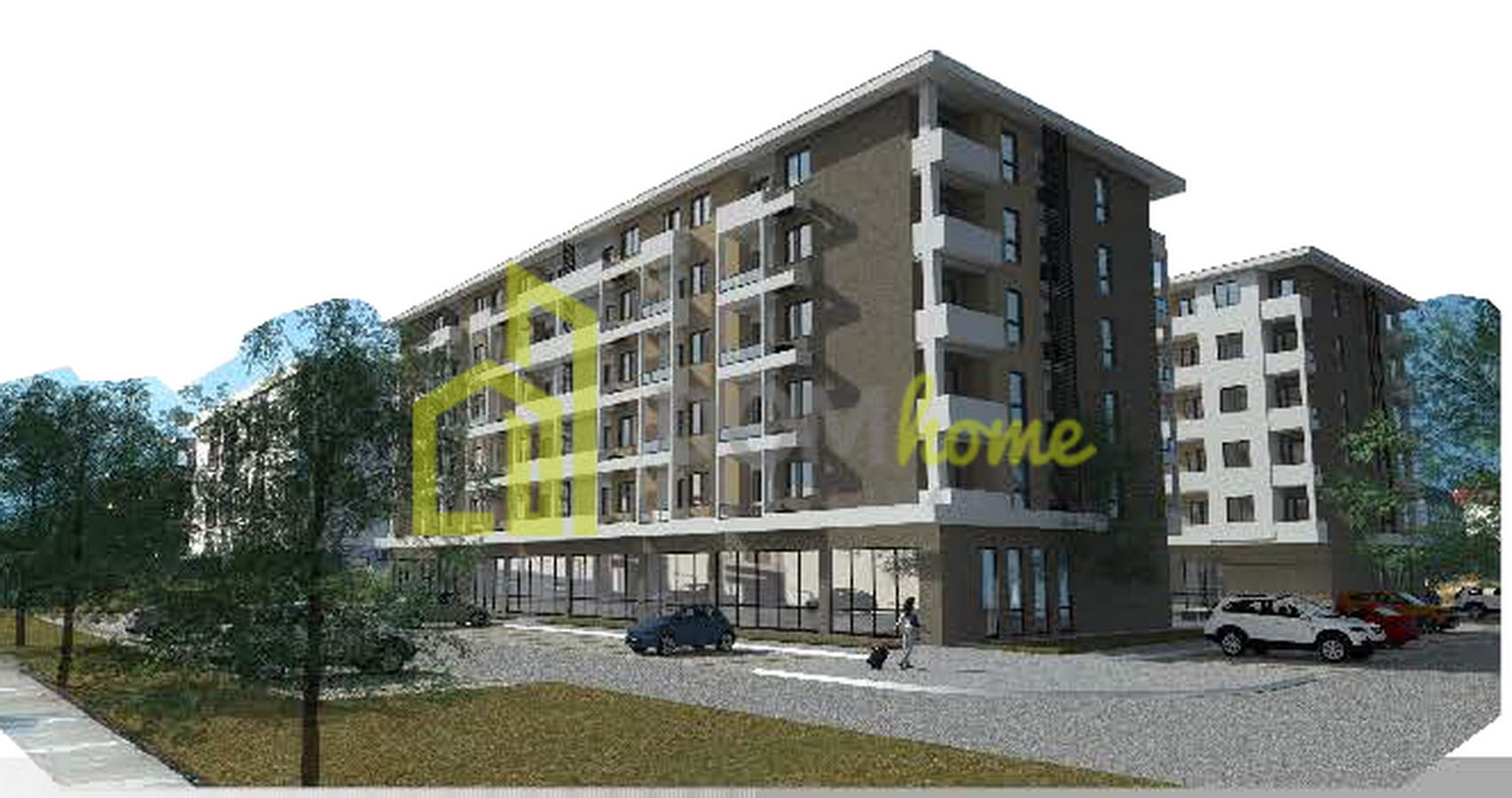 Dvosoban stan 75m2, Zabjelo