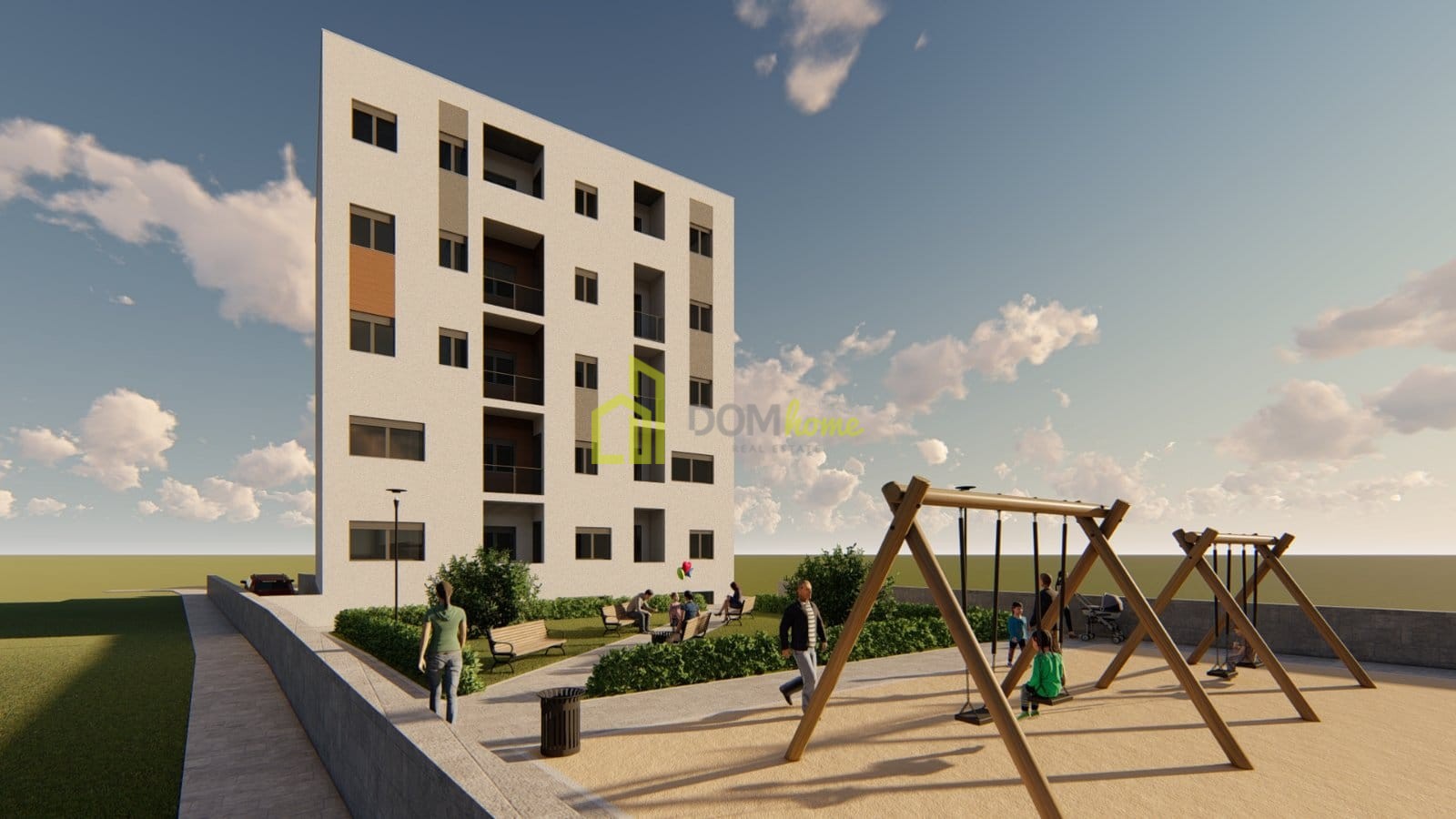 Dvosoban stan 61m2, Zabjelo