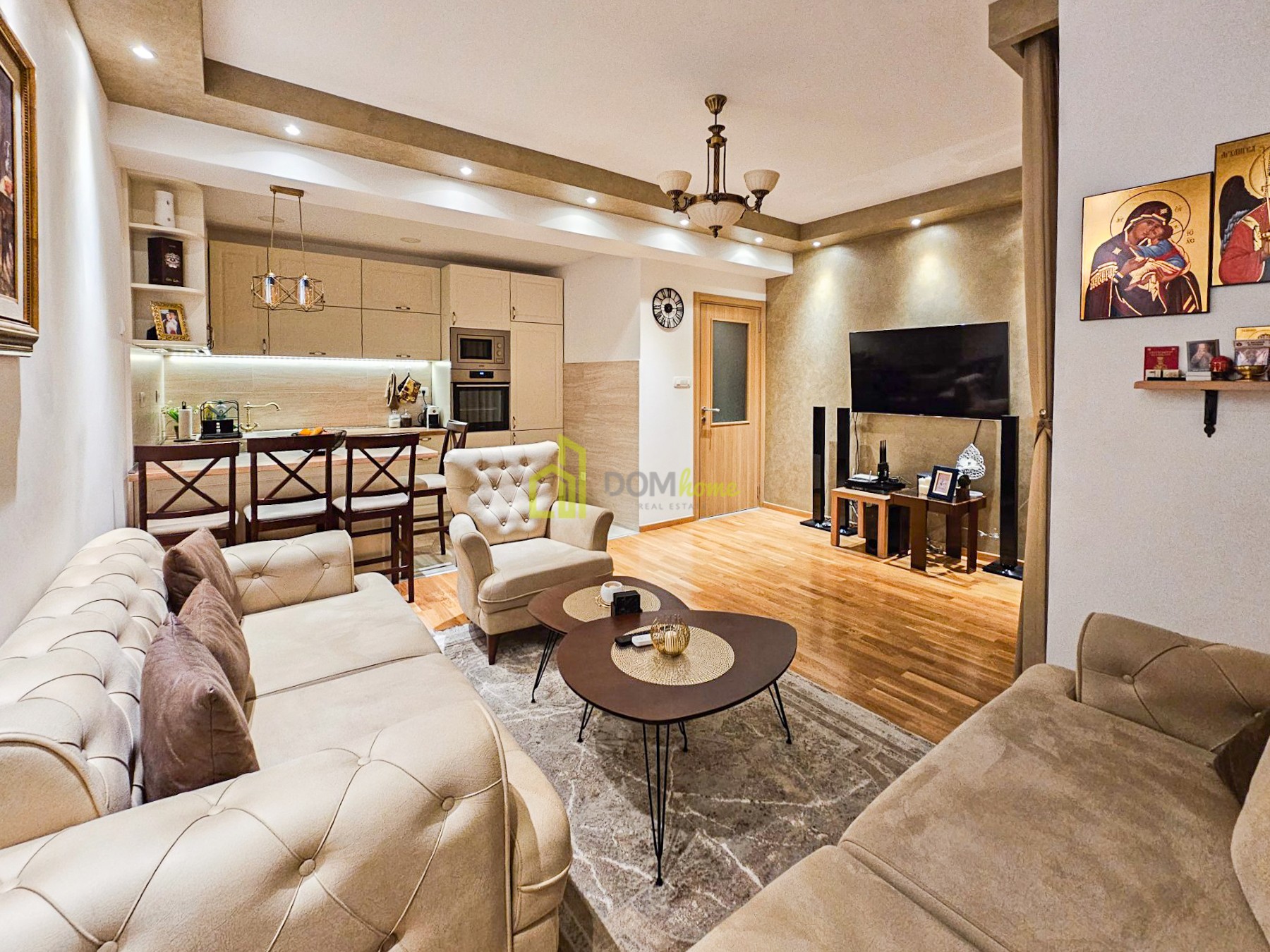 Jednosoban stan 50m2, Pobrežje 