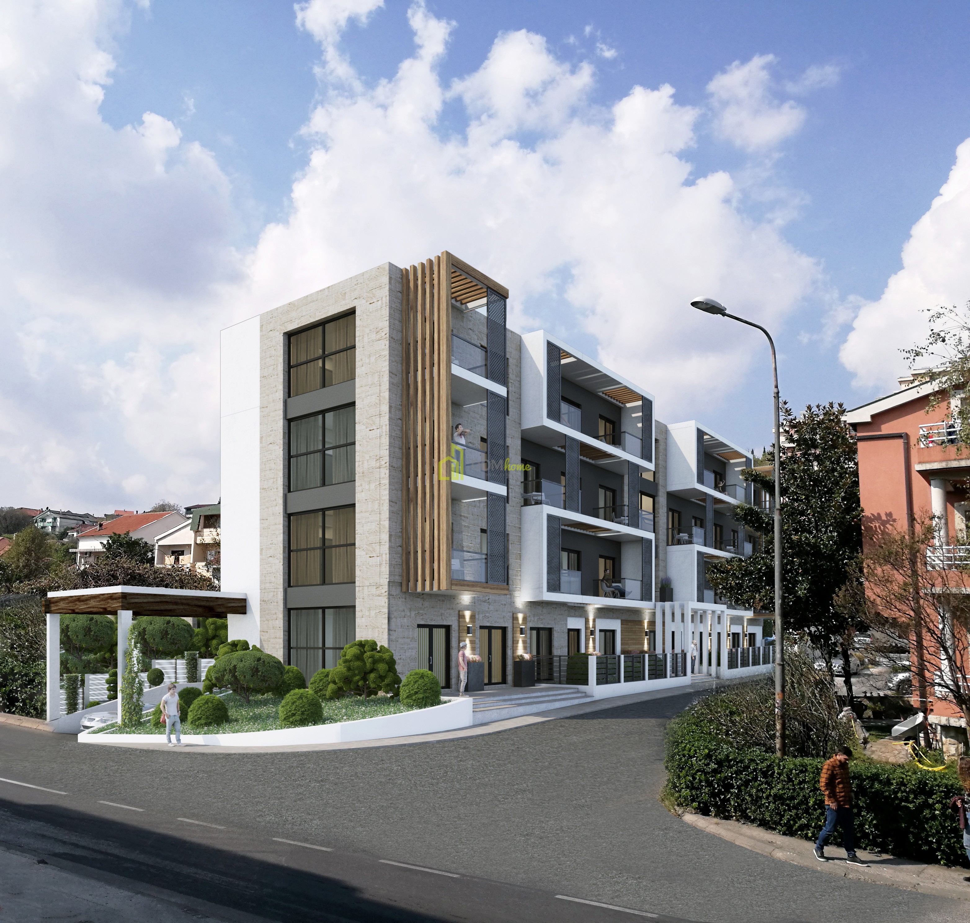 Двухкомнатная квартира 41.50м2, Момишичи