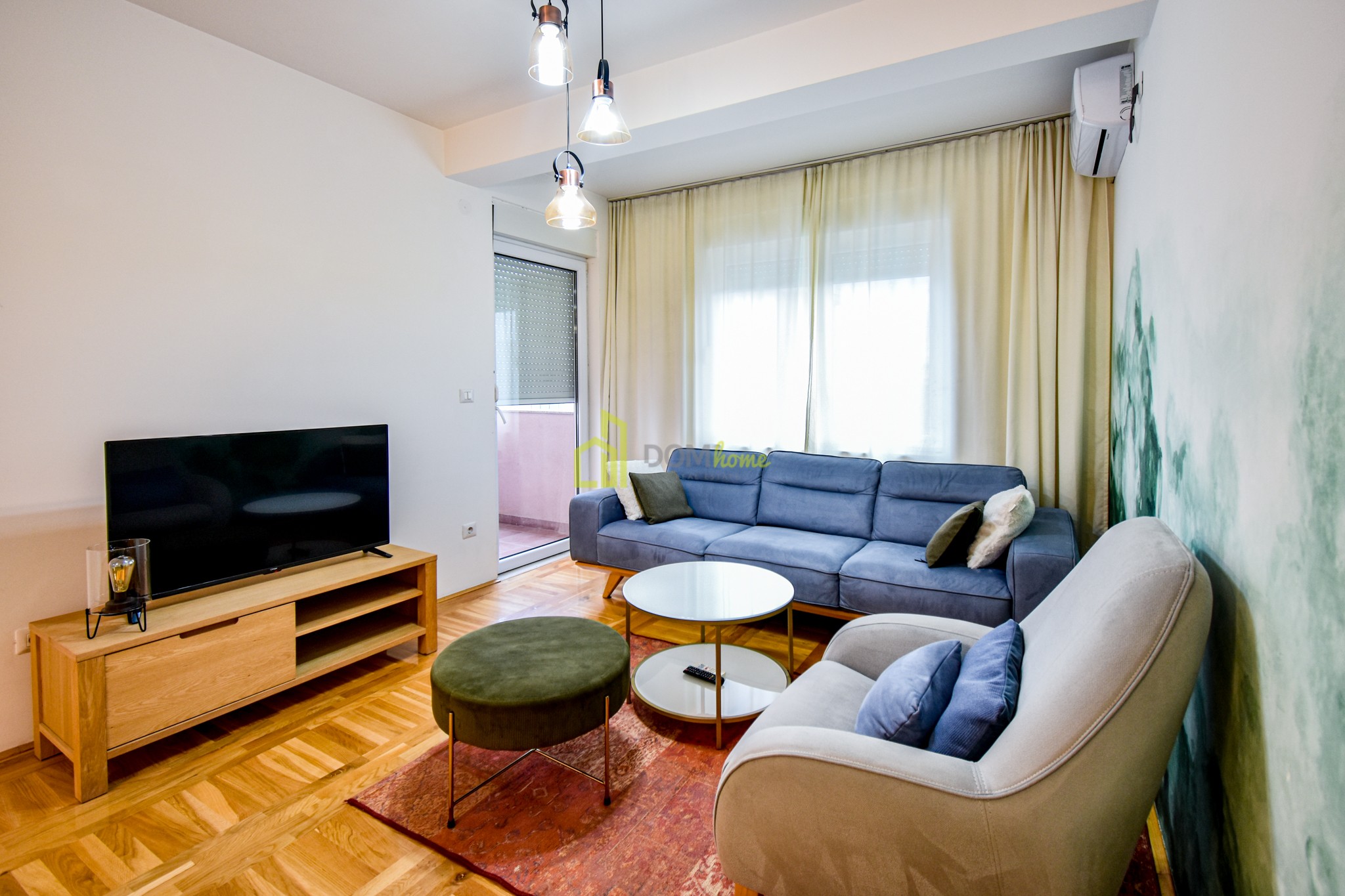 Двухкомнатная квартира 46м2, Любович