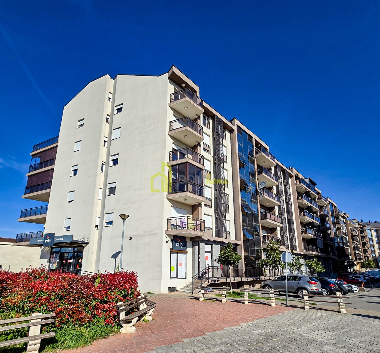 Двухкомнатная квартира 52м2, Любович