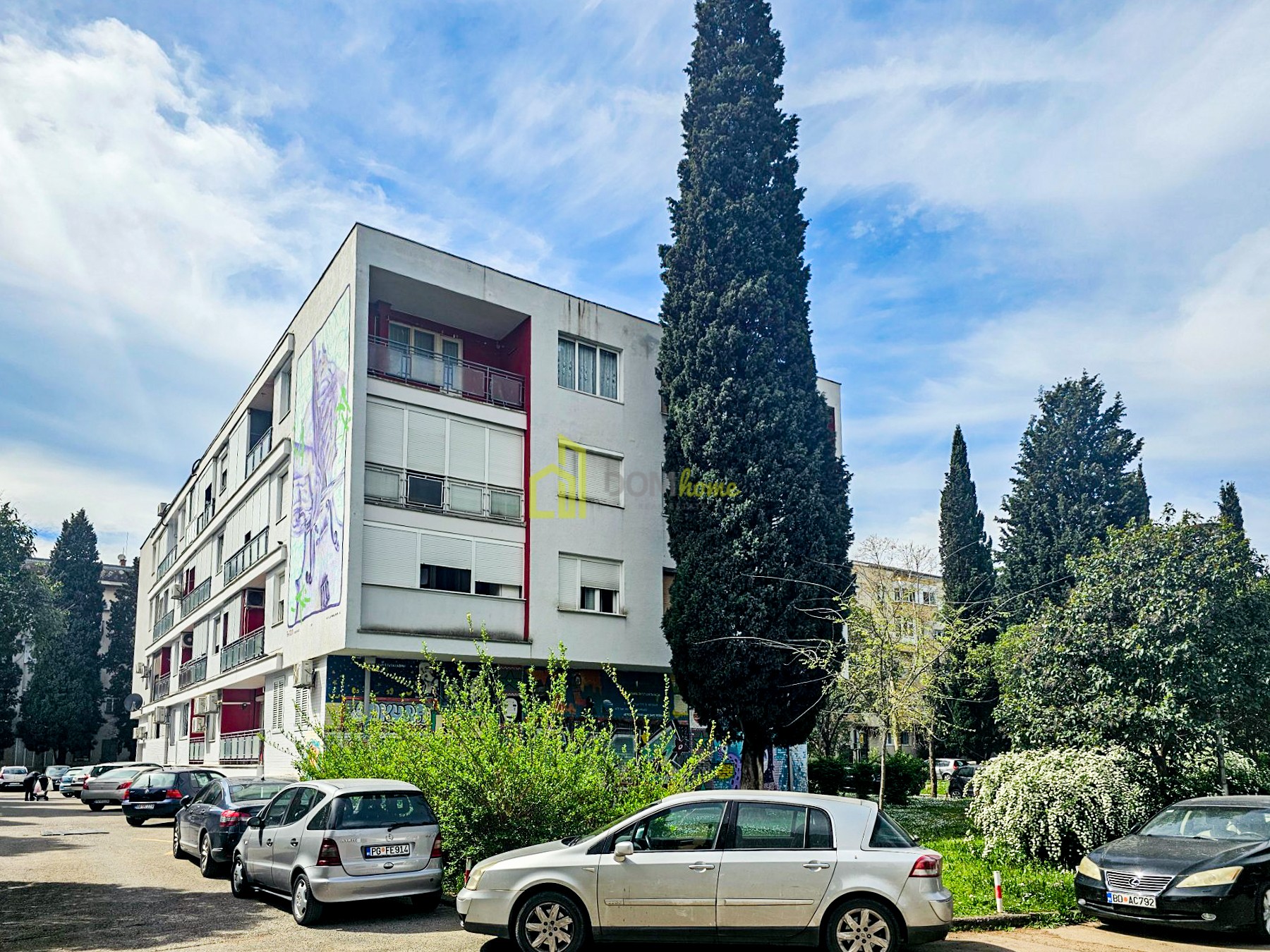 Двухкомнатная квартира 53м2, Преко Морача