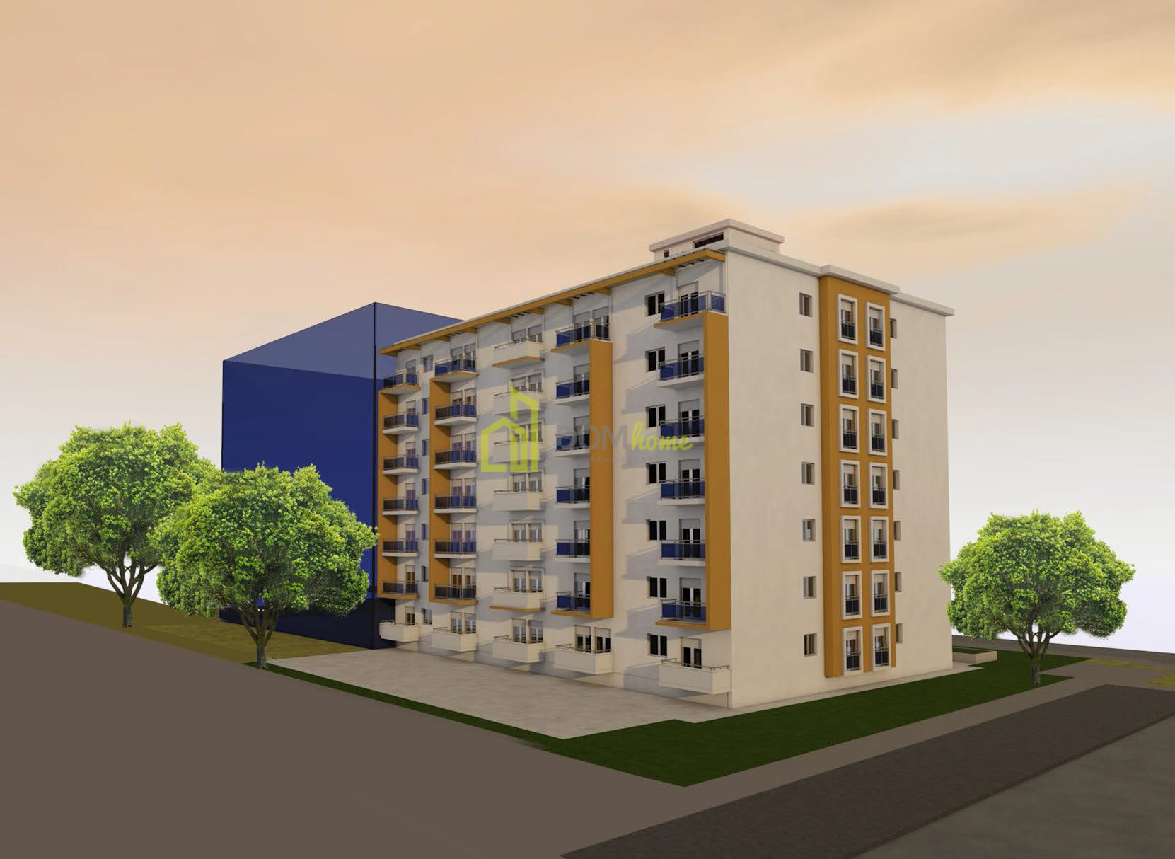 Однокомнатная квартира 45м2, Побрежье