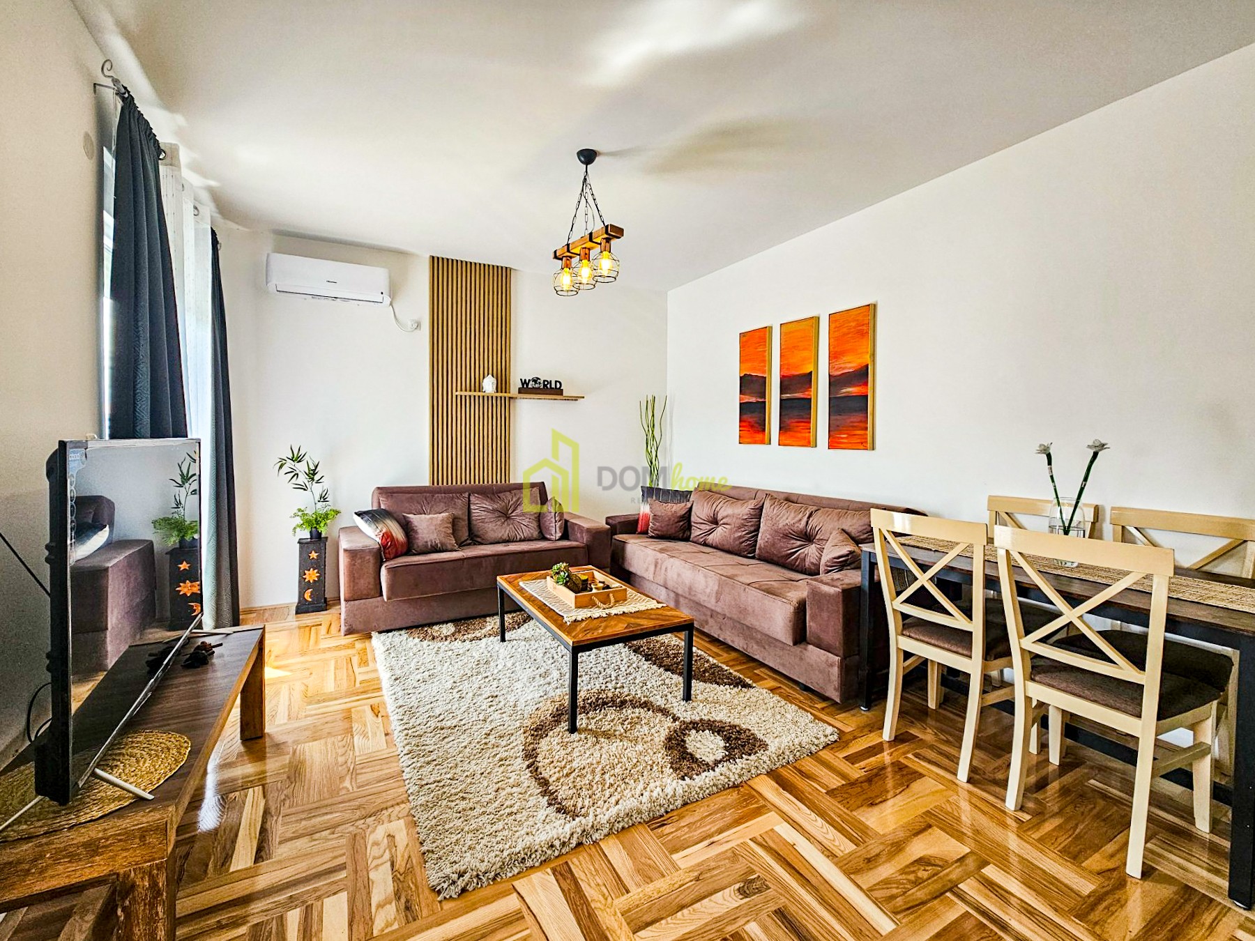 Lux one bedroom apartment 43m2, Zabjelo
