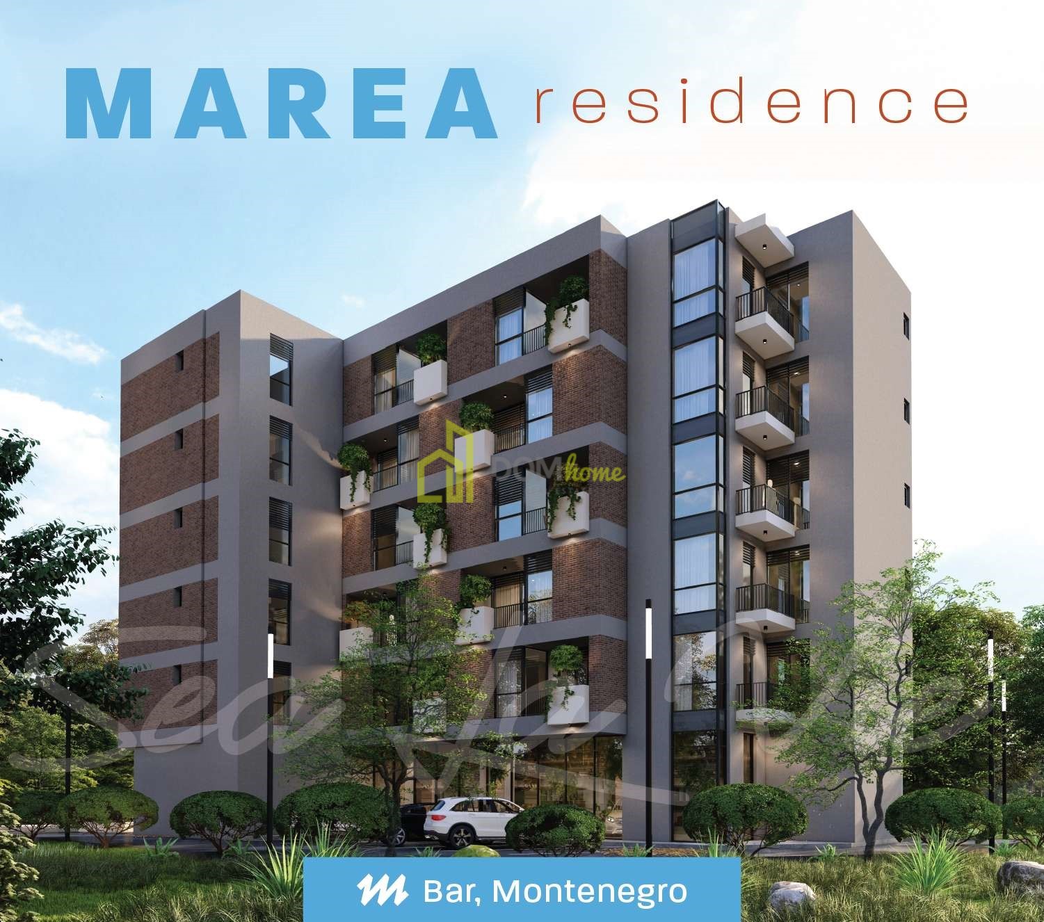 Jednosoban stan 52.40m2, Šušanj