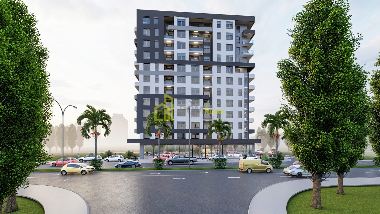 Двухкомнатная квартира 59,52м2, Бар