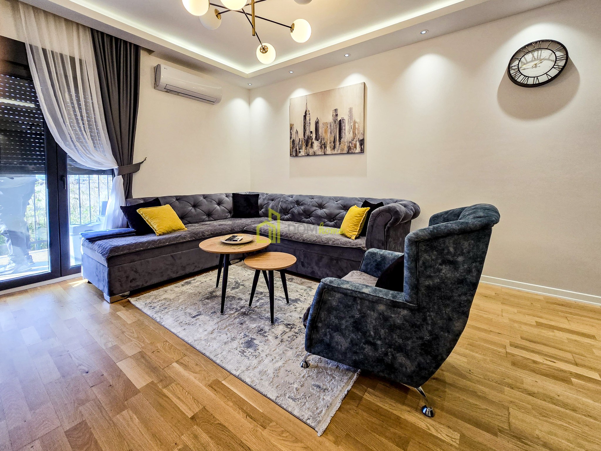 Двухкомнатная квартира 45м2, Забело