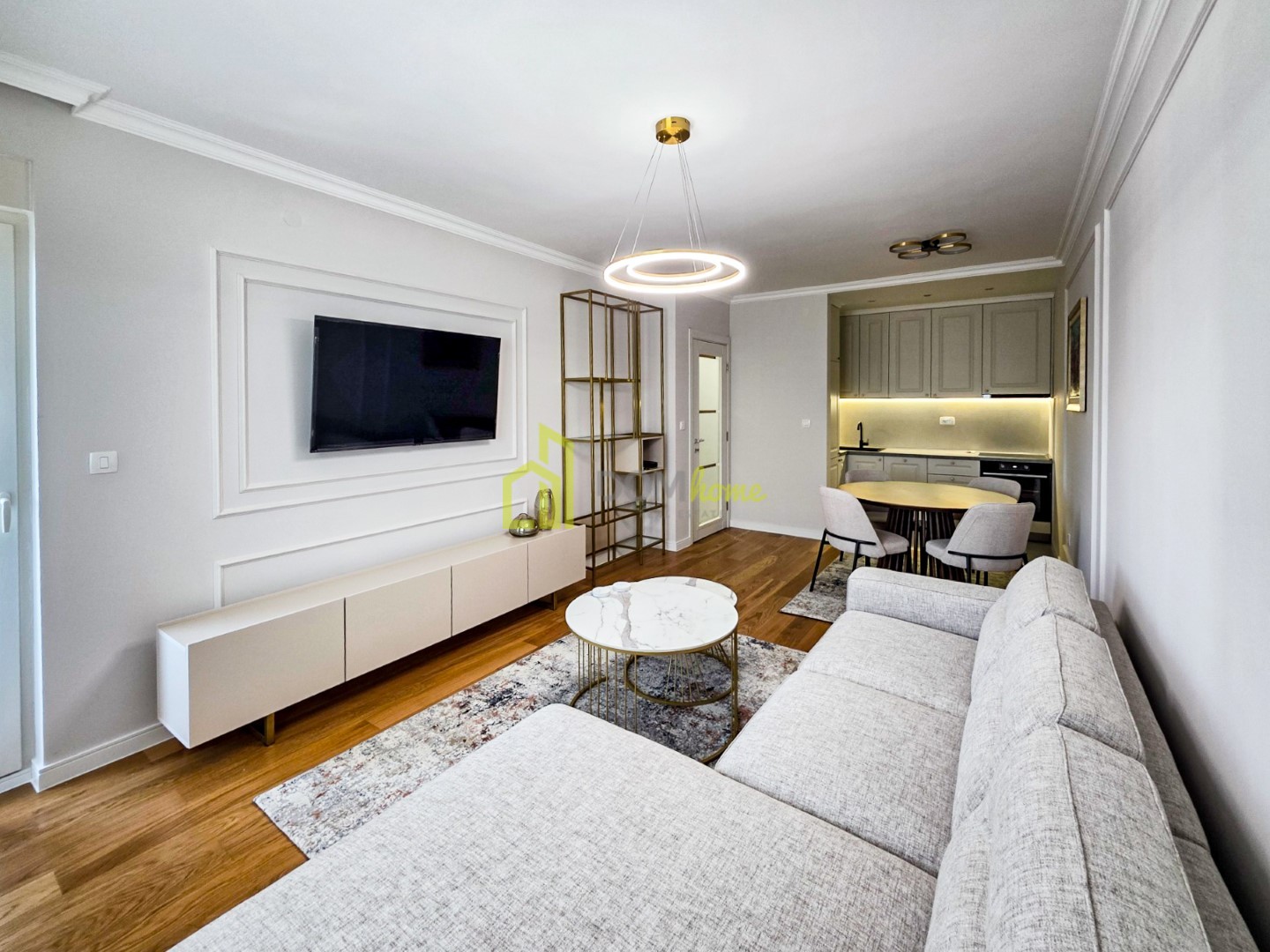 Lux jednosoban stan 48m², Central Point - Izdavanje, Namješten, Klimatizovan, Parking mjesto