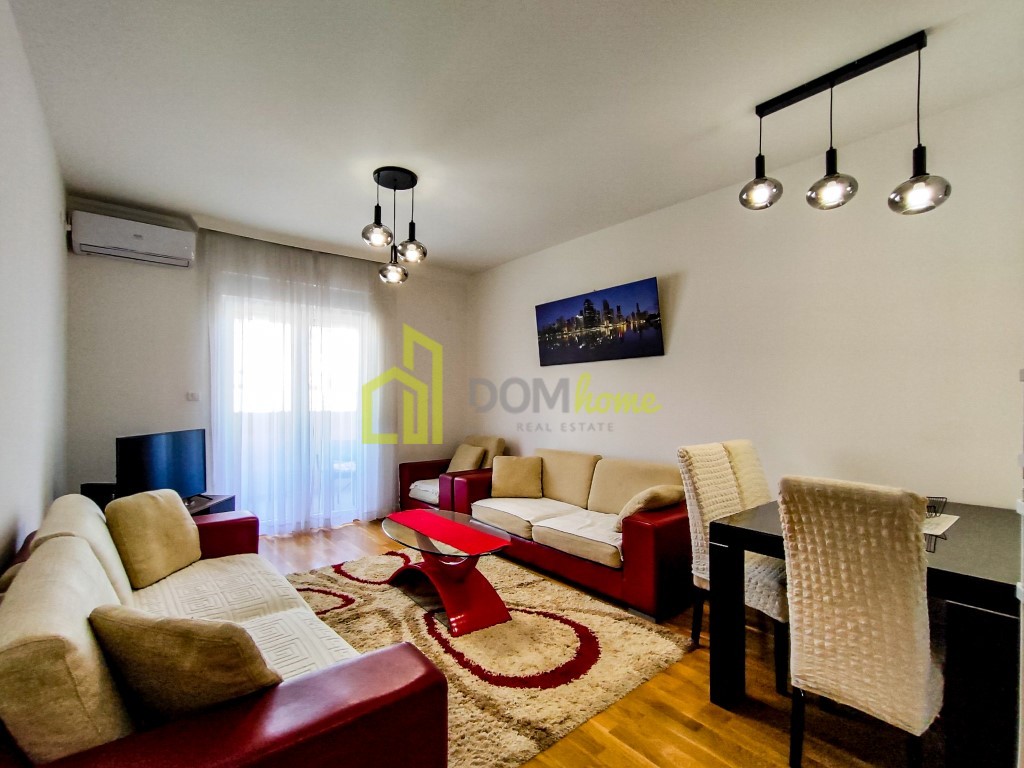 Jednosoban stan 45m², Tuški put - Izdavanje, Namješten, Klimatizovan