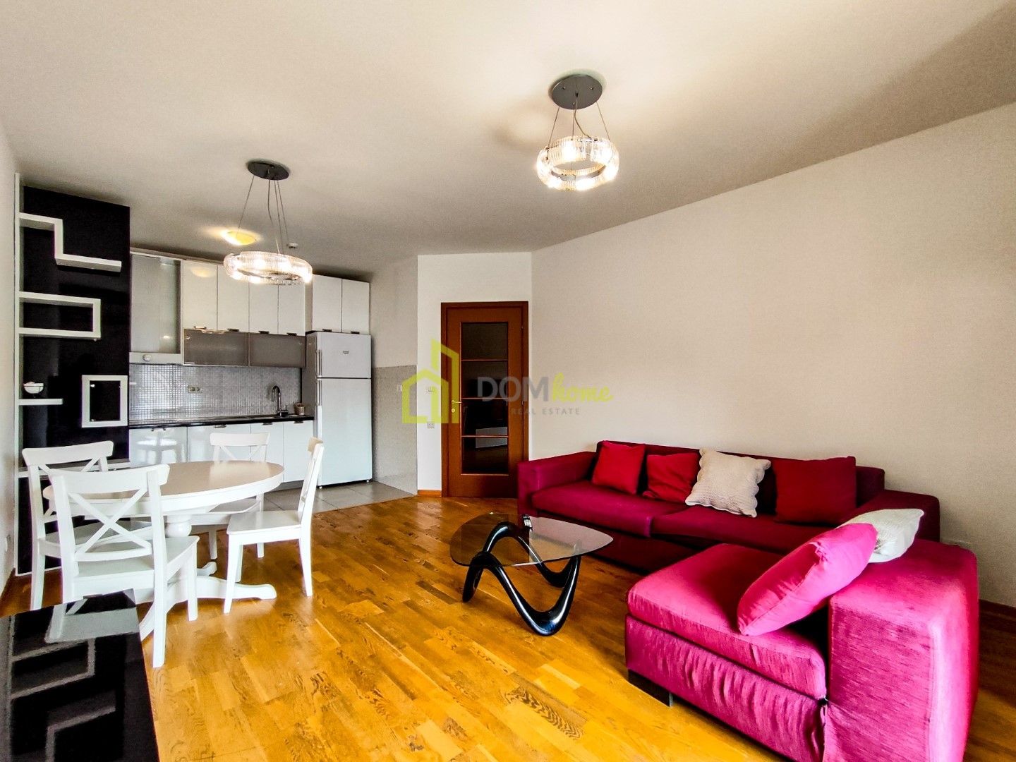 Jednosoban stan 52m², City Kvart - Izdavanje, Namješten, Klimatizovan