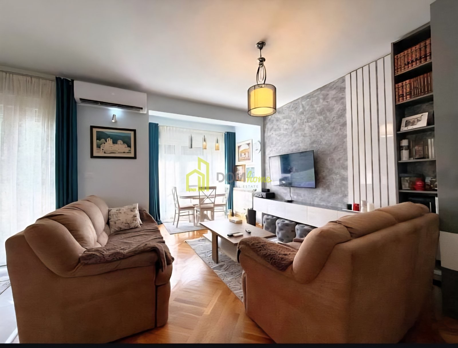 Dvosoban stan 66m², Zabjelo - Prodaja, Namješten, Klimatizovan