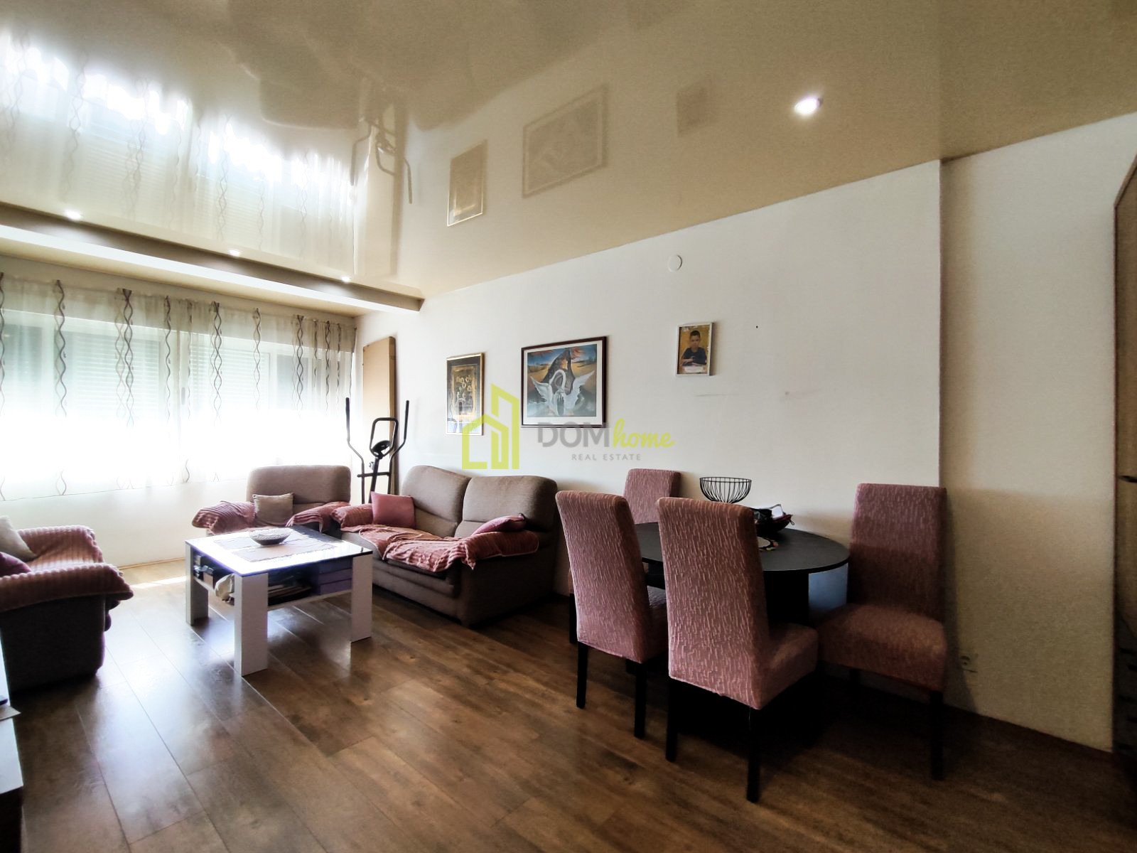 Jednosoban stan 45m2, Preko Morače, Namješten