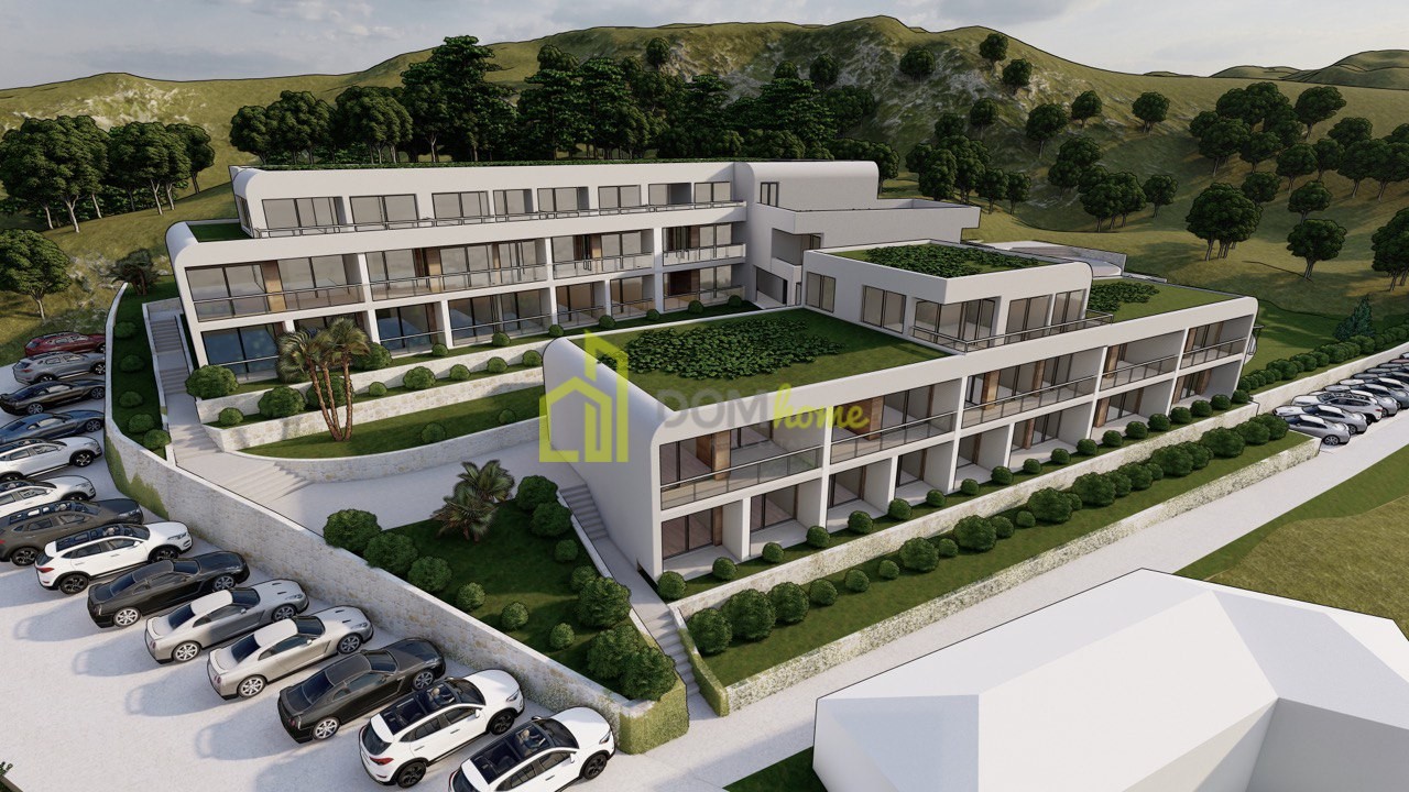 Jednosoban stan 46,70m2, Tivat, U izgradnji