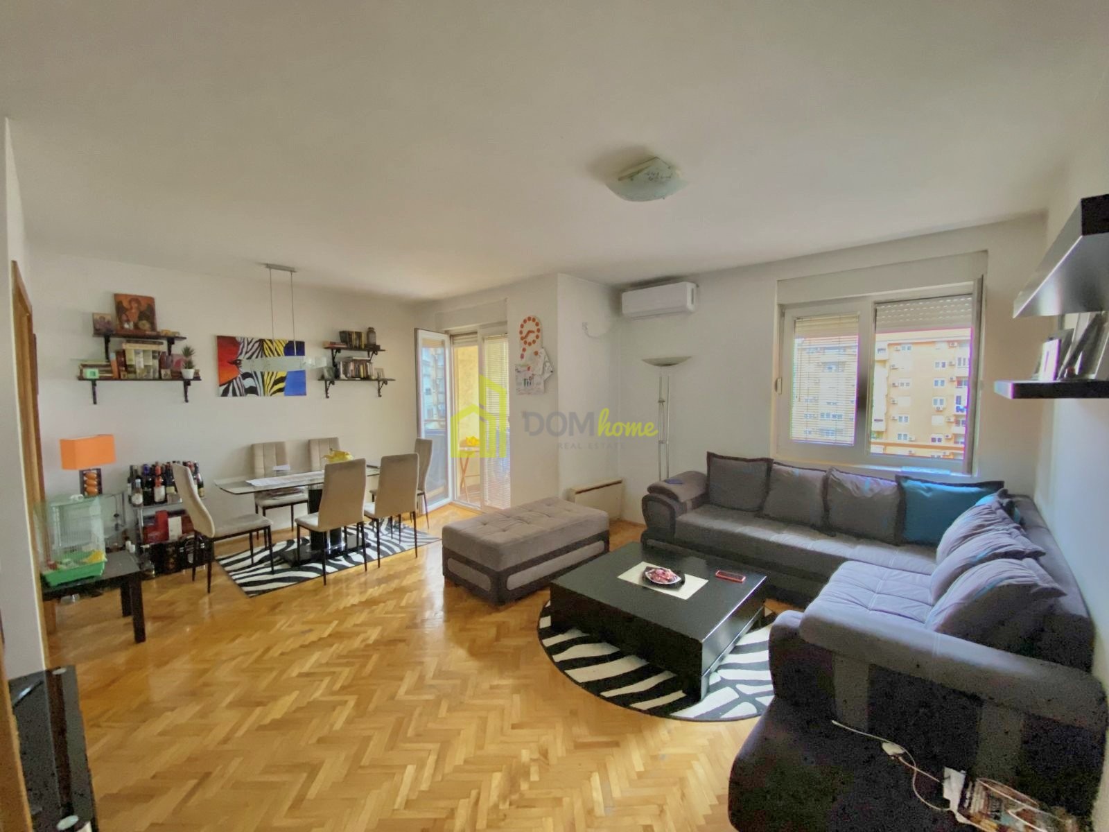 Jednosoban stan 57m2, Stari Aerodrom, Namješten, Podrum