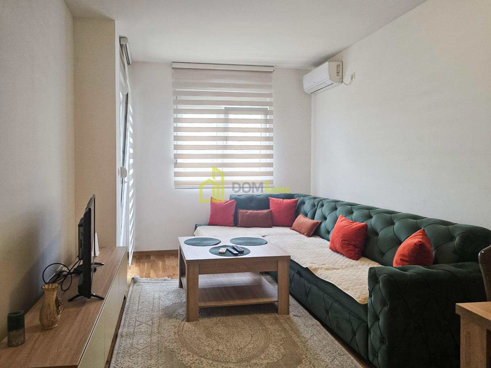 Однокомнатная квартира 48м2, Старый Аэродром - Аренда, Меблированная, Кондиционер