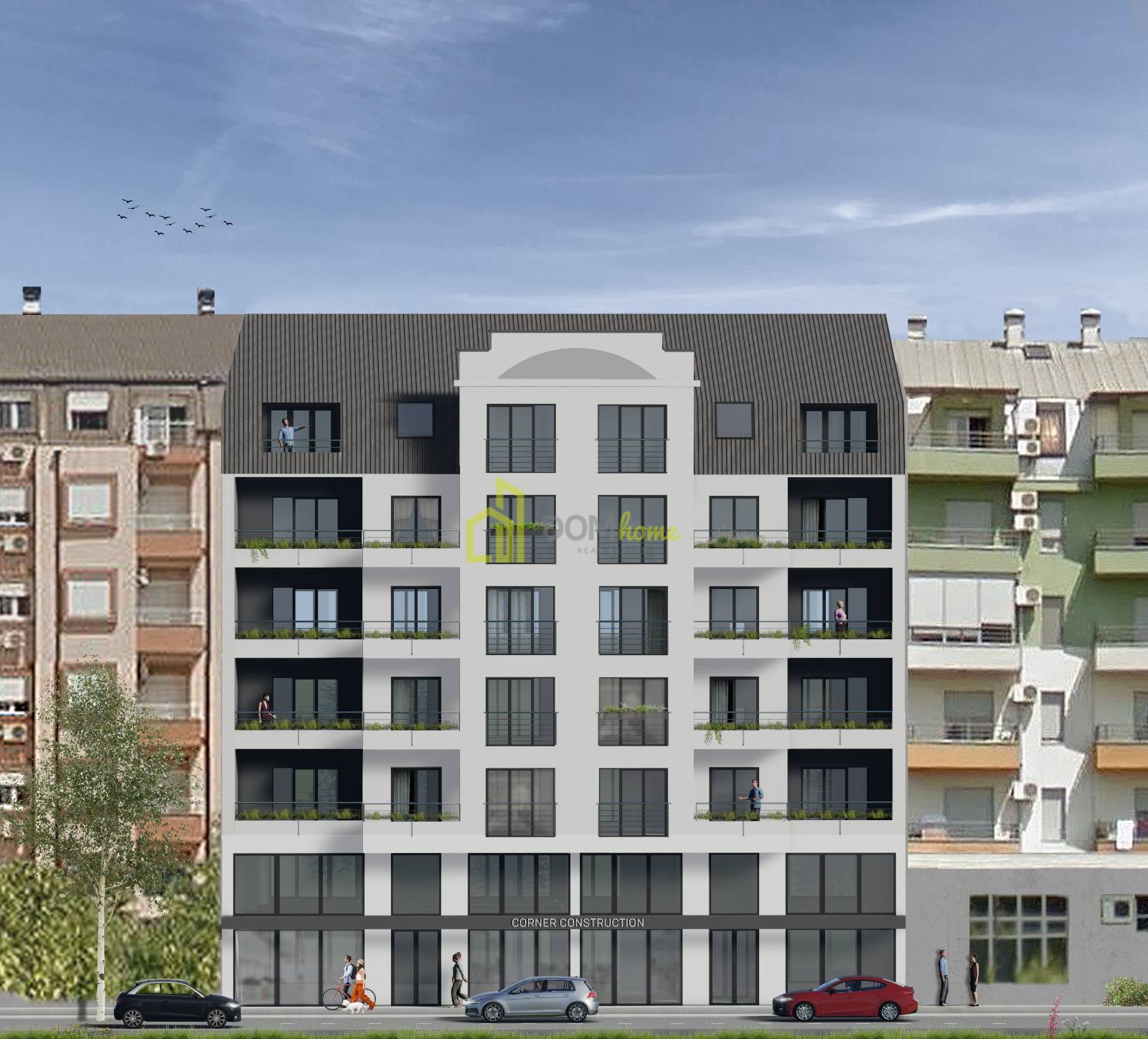Jednosoban stan 44m2, iza Delte