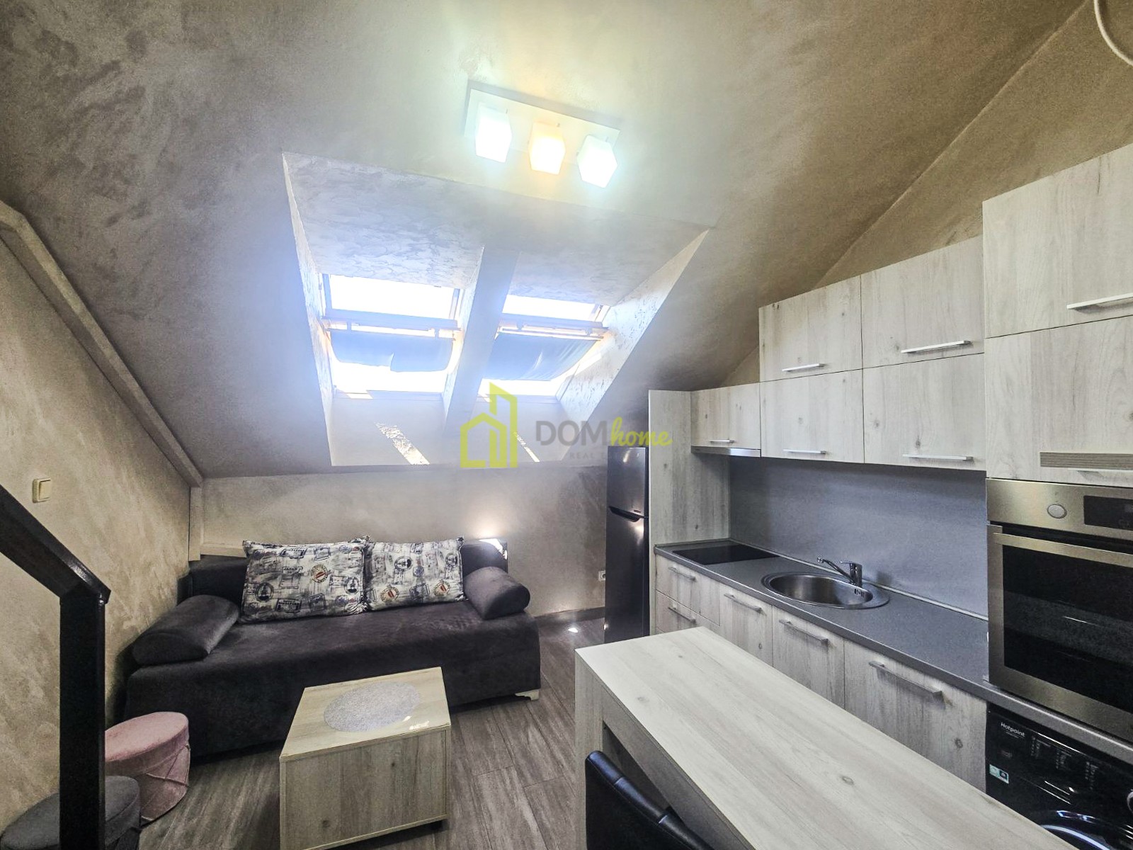 Двухуровневая однокомнатная квартира, 30 м², Tološki Apartmani