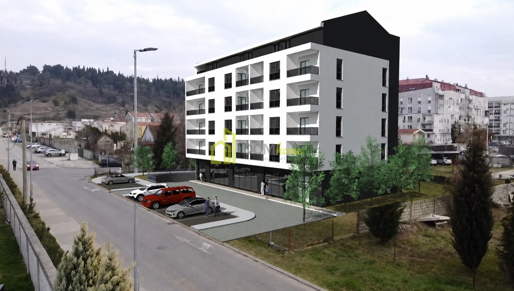Двухкомнатная квартира, 78 м², Забьело – Любович