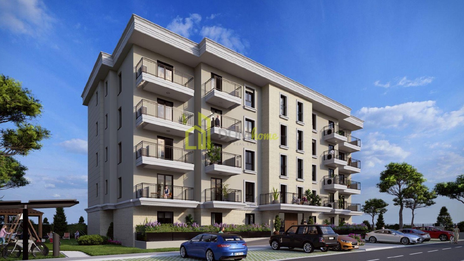 Dvosoban stan 64.49m2+21.40m2, BAYKO FAMILY GARDEN 